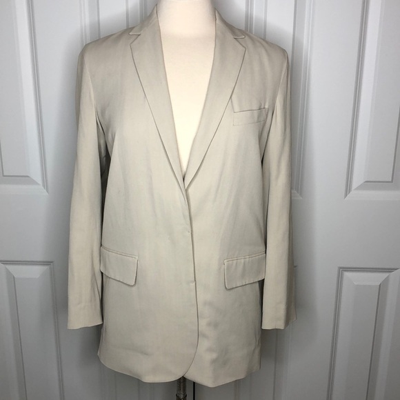 Vince Neutral Soft Blazer 8 - Picture 1 of 11